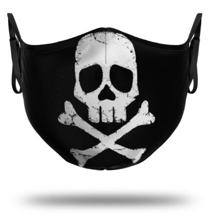 masque tete de mort drapeau de pirate